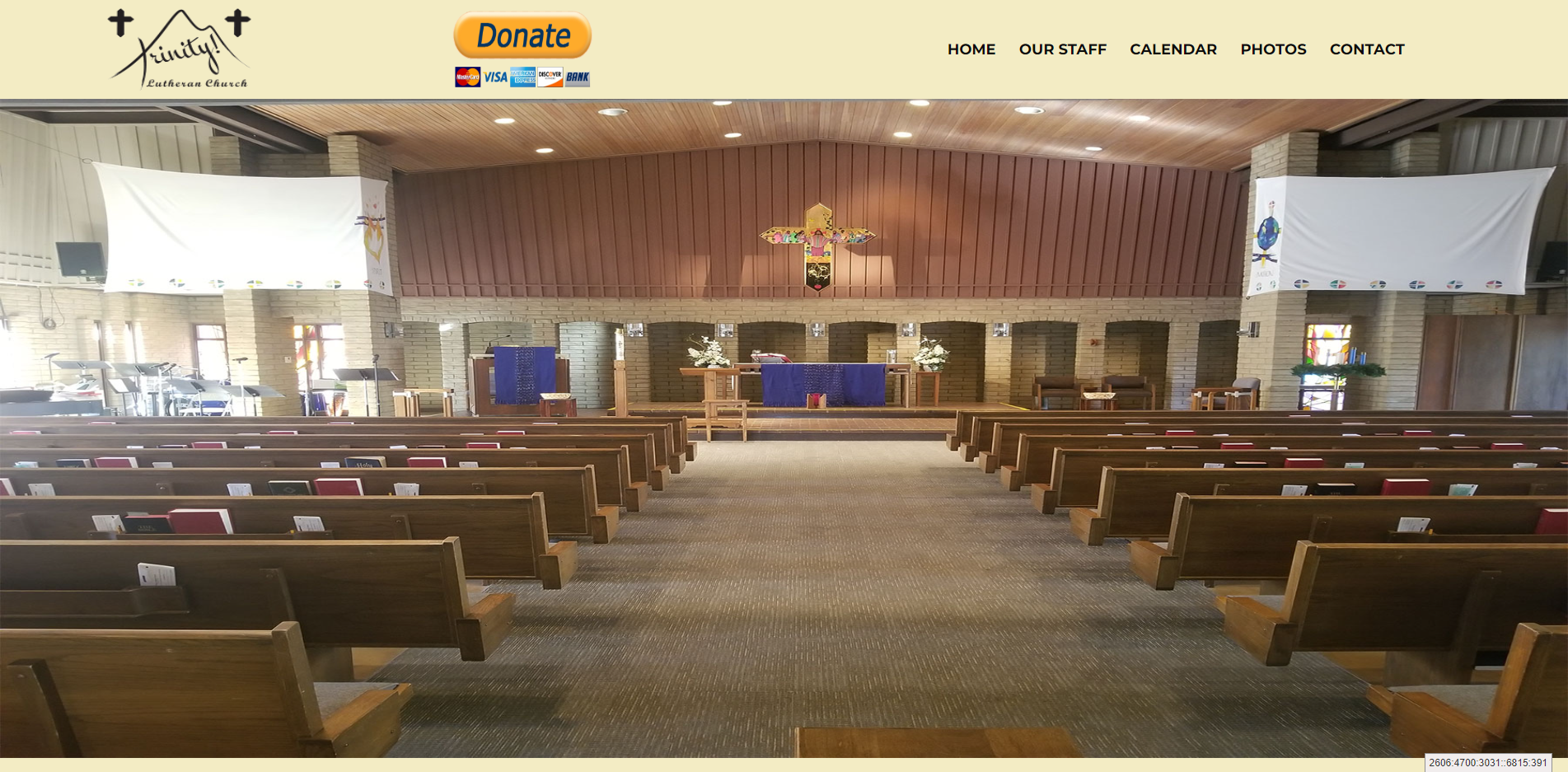 Trinity Lutheran Church Website